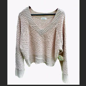 Jolie & Joy V-Neck Sweater (Juniors)
